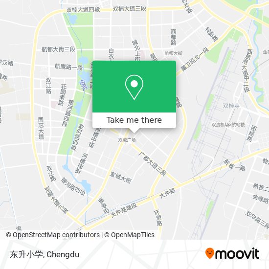 东升小学 map