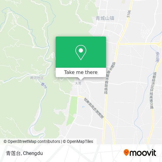 青莲台 map