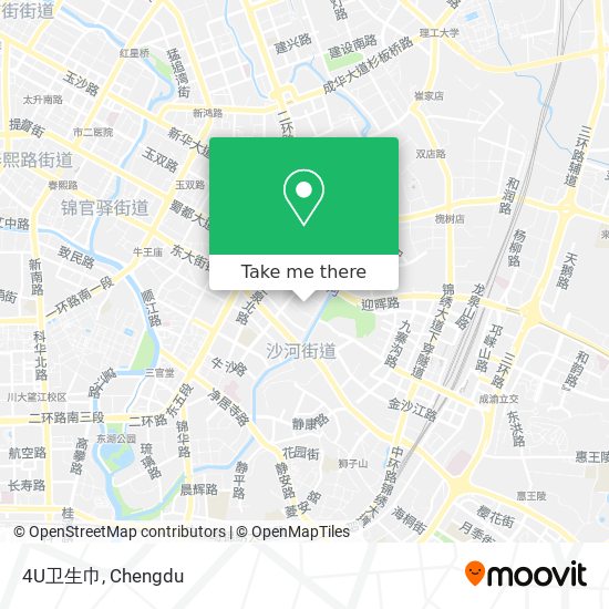 4U卫生巾 map