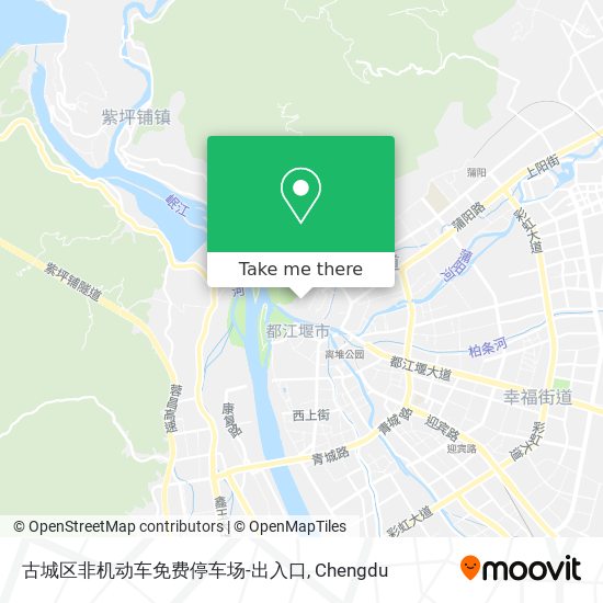 古城区非机动车免费停车场-出入口 map