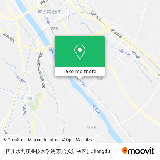 四川水利职业技术学院(双合实训校区) map