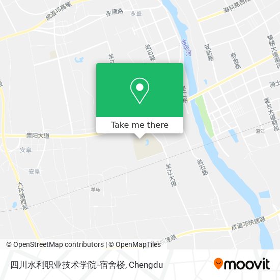四川水利职业技术学院-宿舍楼 map