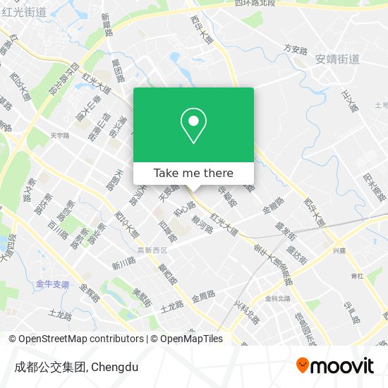 成都公交集团 map