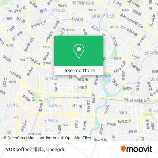 VOXcoffee唯咖啡 map