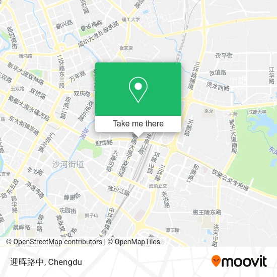 迎晖路中 map