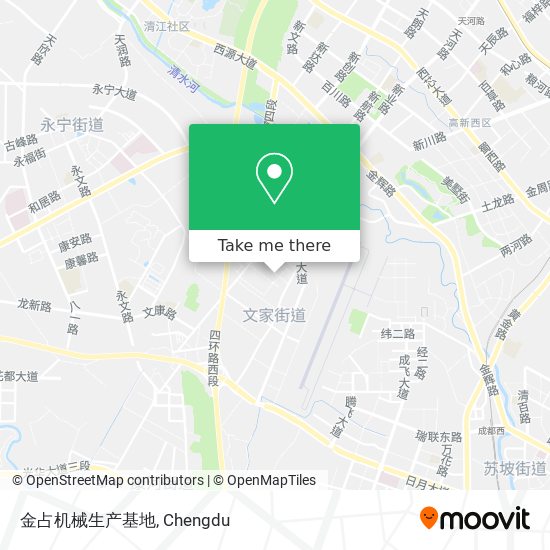 金占机械生产基地 map