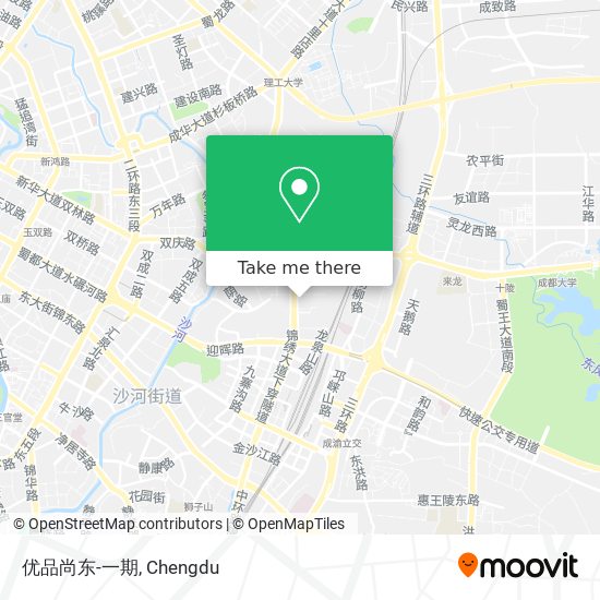 优品尚东-一期 map