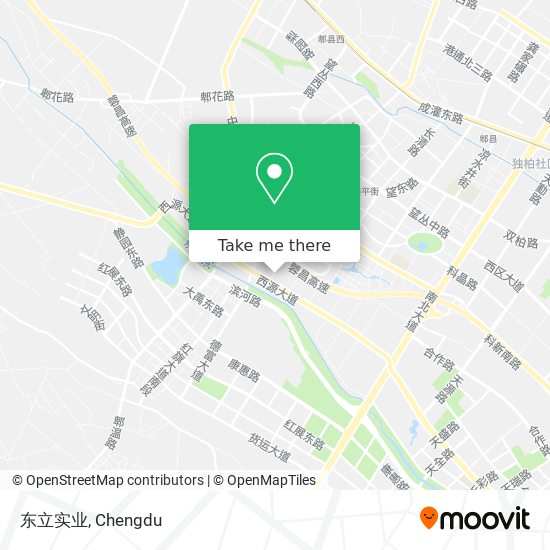 东立实业 map