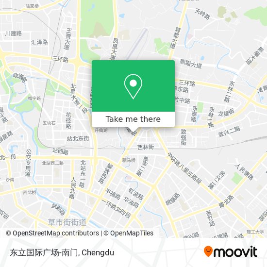 东立国际广场-南门 map