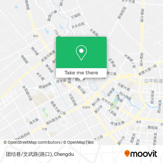 团结巷/文武路(路口) map