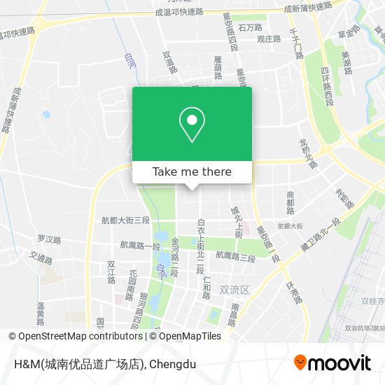 H&M(城南优品道广场店) map