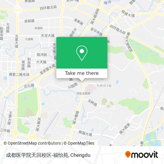 成都医学院天回校区-福怡苑 map