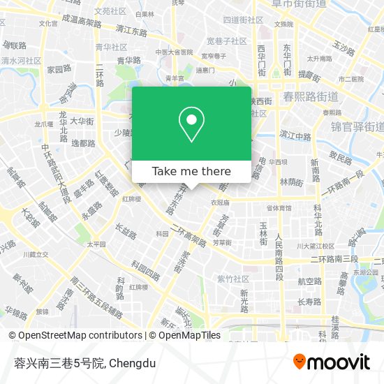 蓉兴南三巷5号院 map