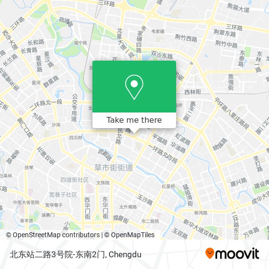 北东站二路3号院-东南2门 map