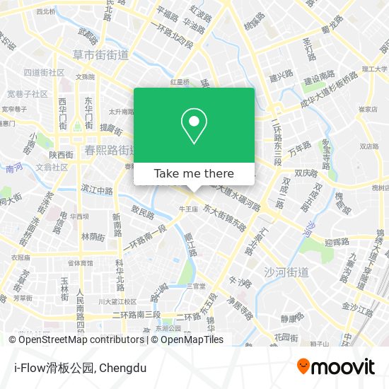 i-Flow滑板公园 map