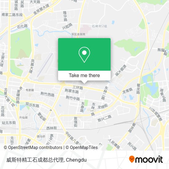 威斯特精工石成都总代理 map