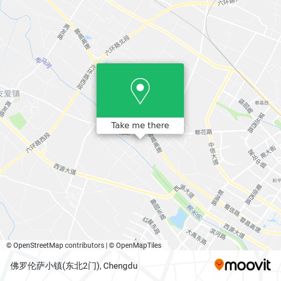 佛罗伦萨小镇(东北2门) map