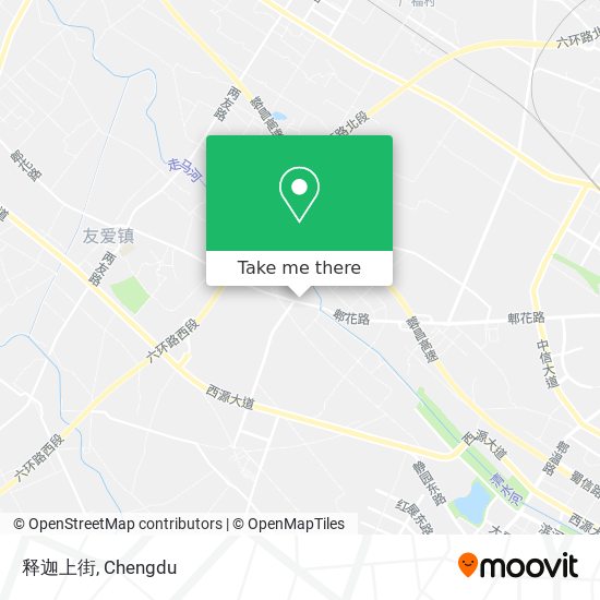 释迦上街 map