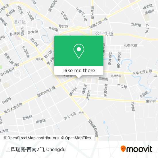 上风瑞庭-西南2门 map