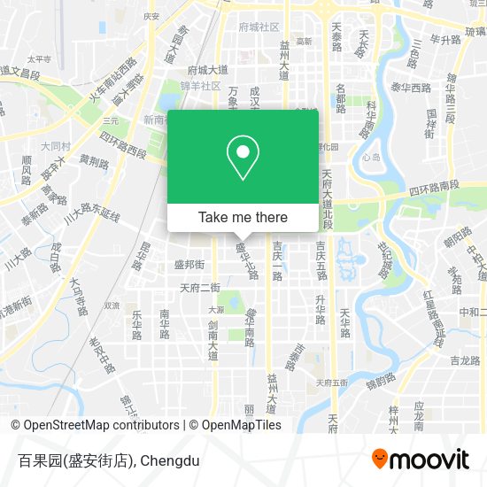百果园(盛安街店) map