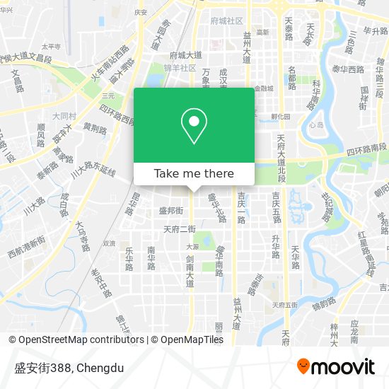 盛安街388 map