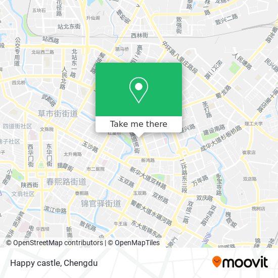 Happy castle map