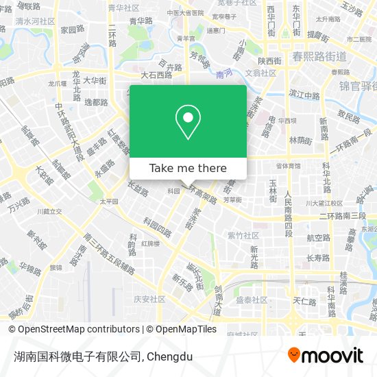 湖南国科微电子有限公司 map