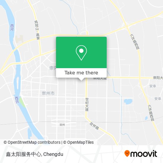 鑫太阳服务中心 map