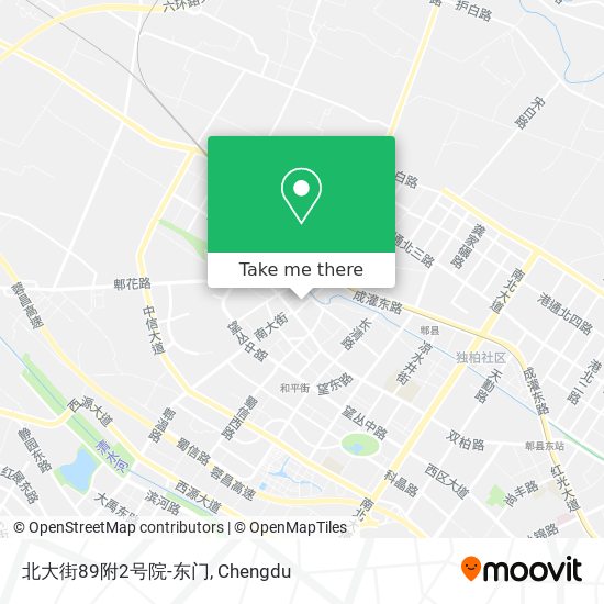 北大街89附2号院-东门 map