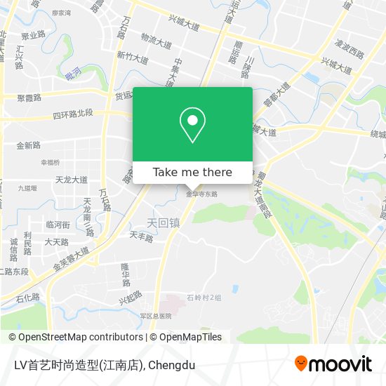 LV首艺时尚造型(江南店) map