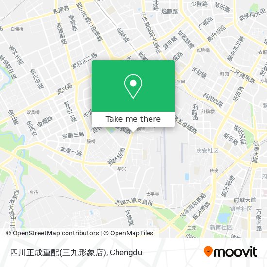 四川正成重配(三九形象店) map