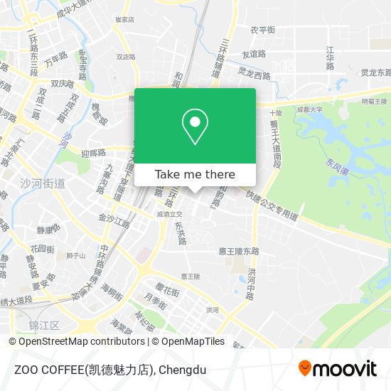 ZOO COFFEE(凯德魅力店) map