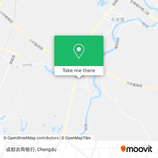 成都农商银行 map