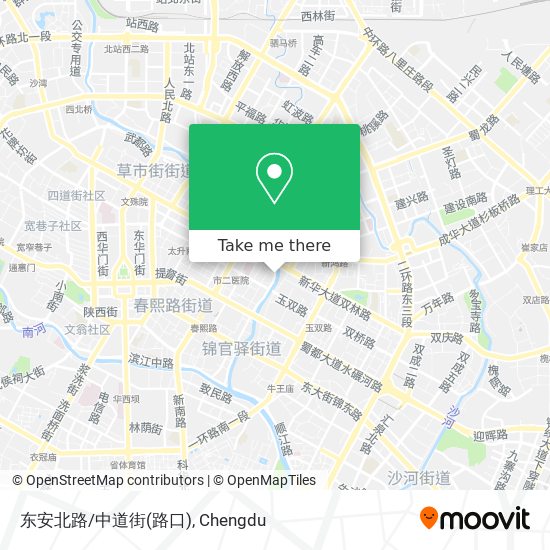 东安北路/中道街(路口) map