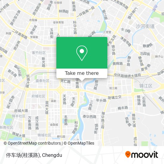 停车场(桂溪路) map