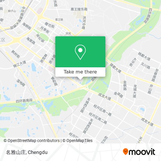 名雅山庄 map