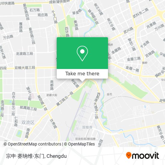 宗申·赛纳维-东门 map