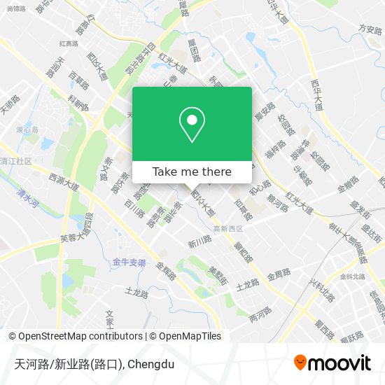天河路/新业路(路口) map