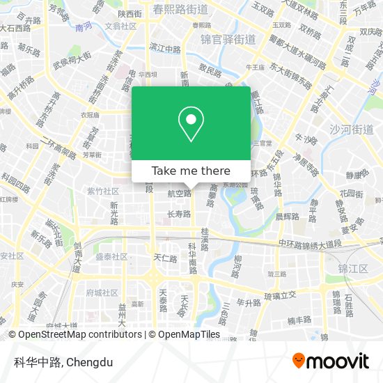 科华中路 map