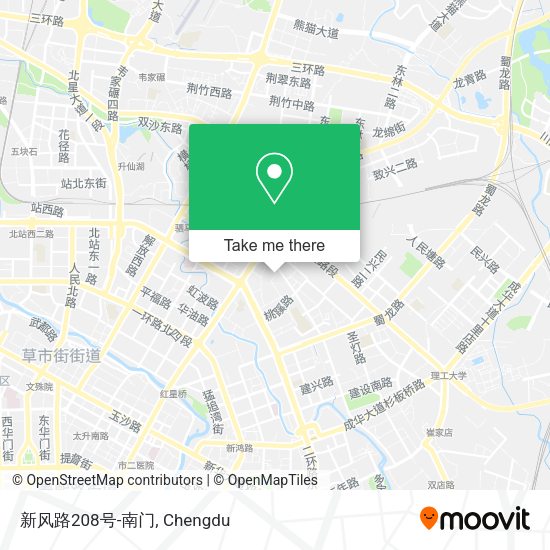 新风路208号-南门 map