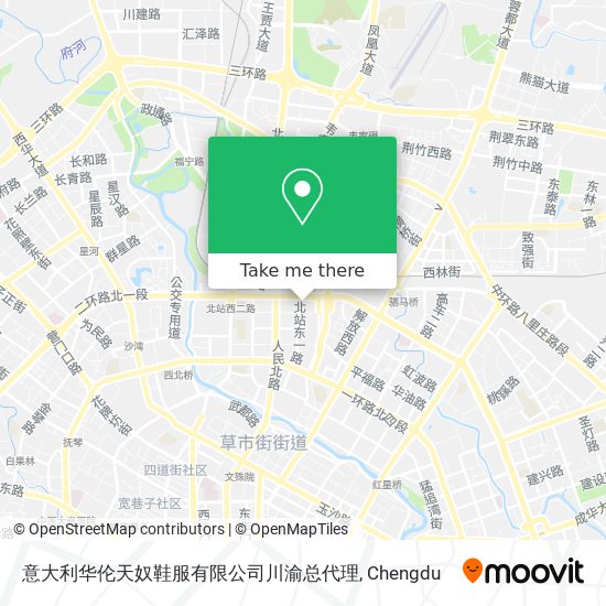 意大利华伦天奴鞋服有限公司川渝总代理 map
