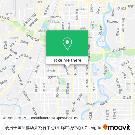 暖房子国际婴幼儿托育中心(汇锦广场中心) map
