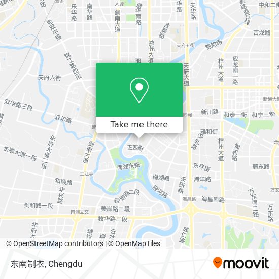 东南制衣 map