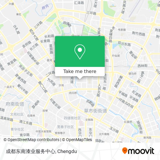 成都东南漆业服务中心 map