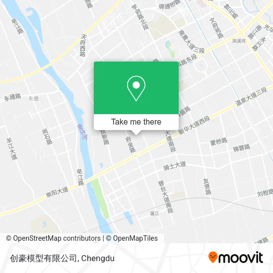 创豪模型有限公司 map