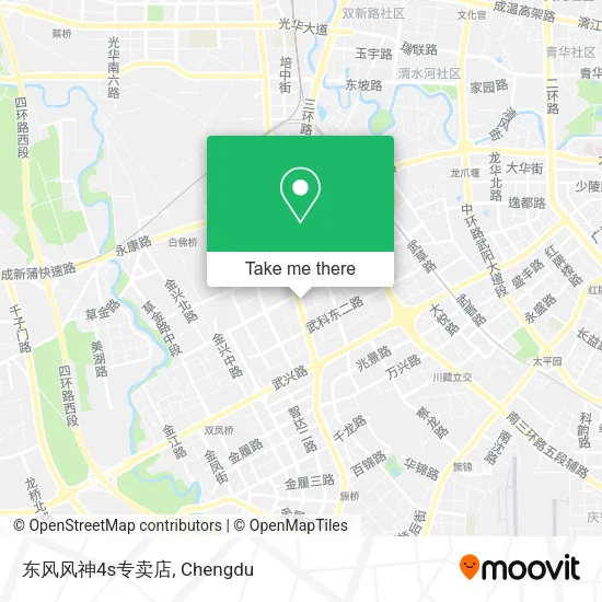 东风风神4s专卖店 map