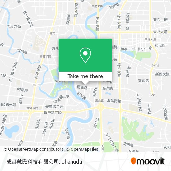 成都戴氏科技有限公司 map