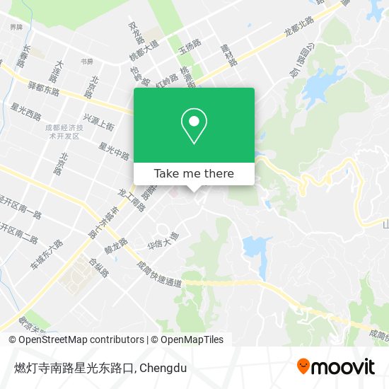 燃灯寺南路星光东路口 map