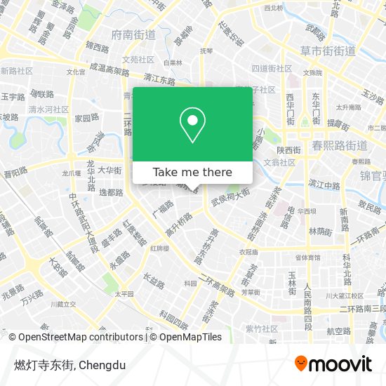 燃灯寺东街 map