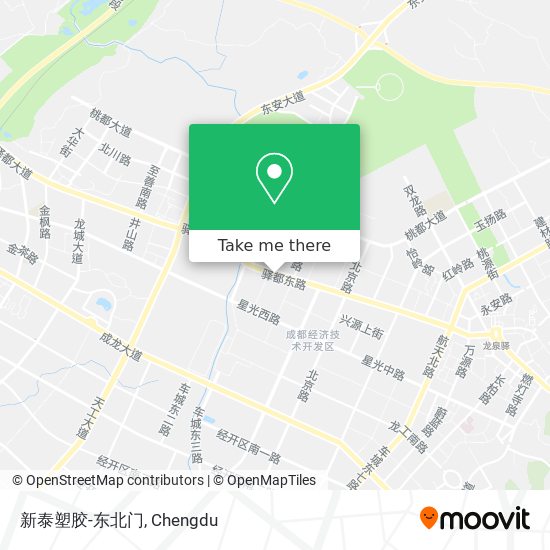 新泰塑胶-东北门 map